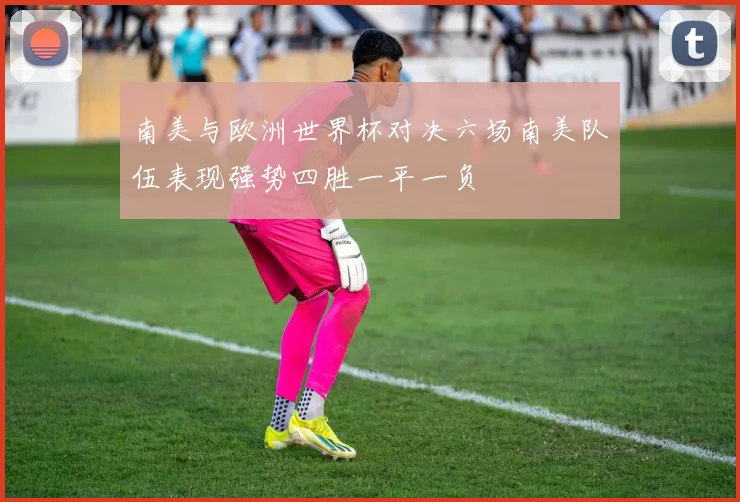 南美与欧洲世界杯对决六场南美队伍表现强势四胜一平一负